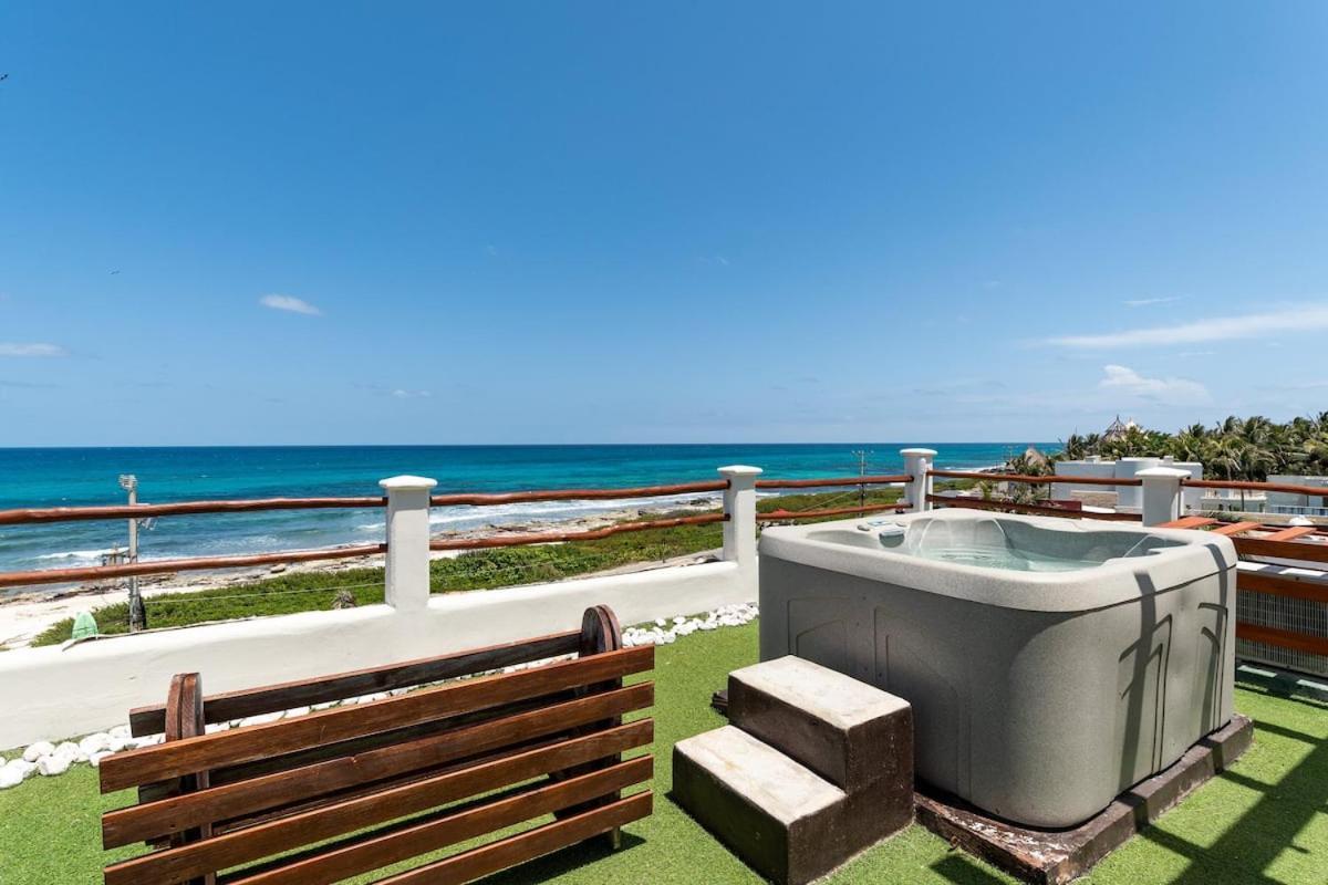 Villa With Ocean View, Pool, Restaurant And Rooftop Isla Mujeres Exterior foto